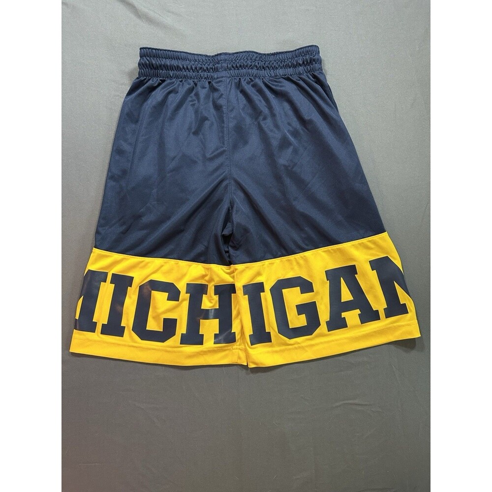 Jordan Michigan Wolverines Men’s M Dri-FIT Basketball Shorts Navy Maize